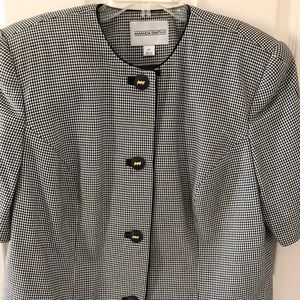 Women’s houndstooth jacket Size 16W